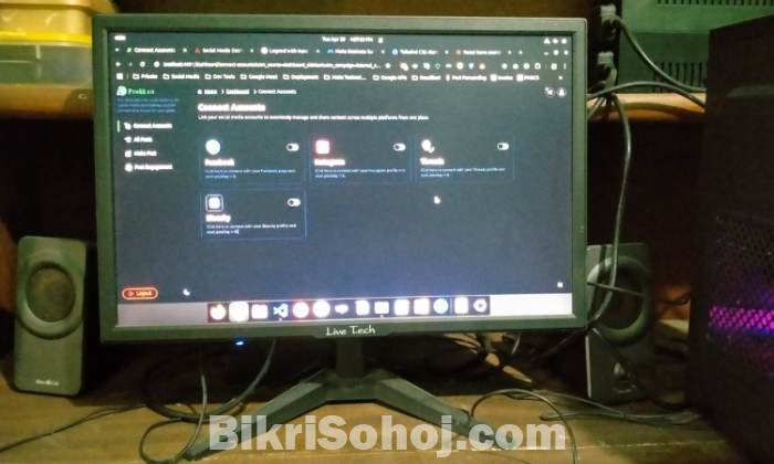 PC Sell Core i5, 8GB RAM, 128GB SSD, 19